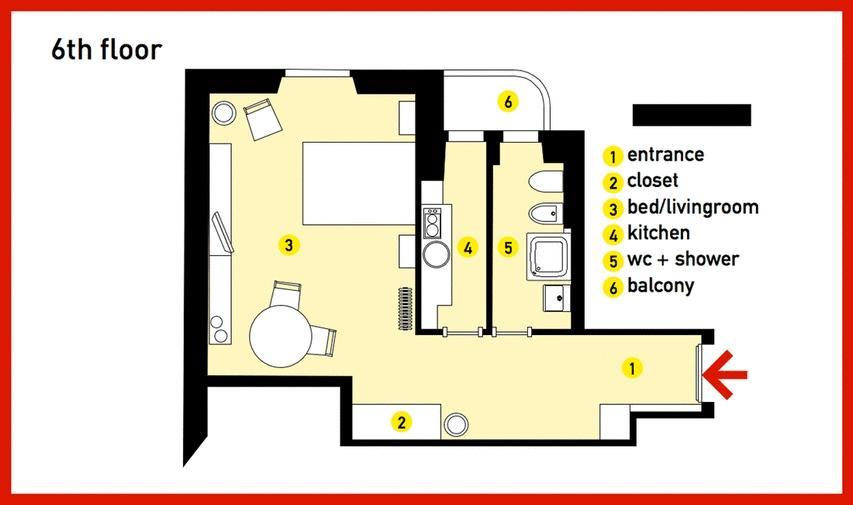 Abchouse Sant'Agostino Lägenhet Milano Exteriör bild